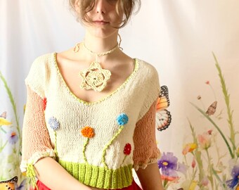 Necklace "Daisy 3"