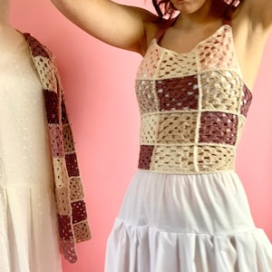 Crochet top &quot;Here comes the Sun 2&quot;