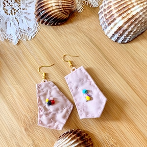 earrings &quot;Rosa Bunt&quot;