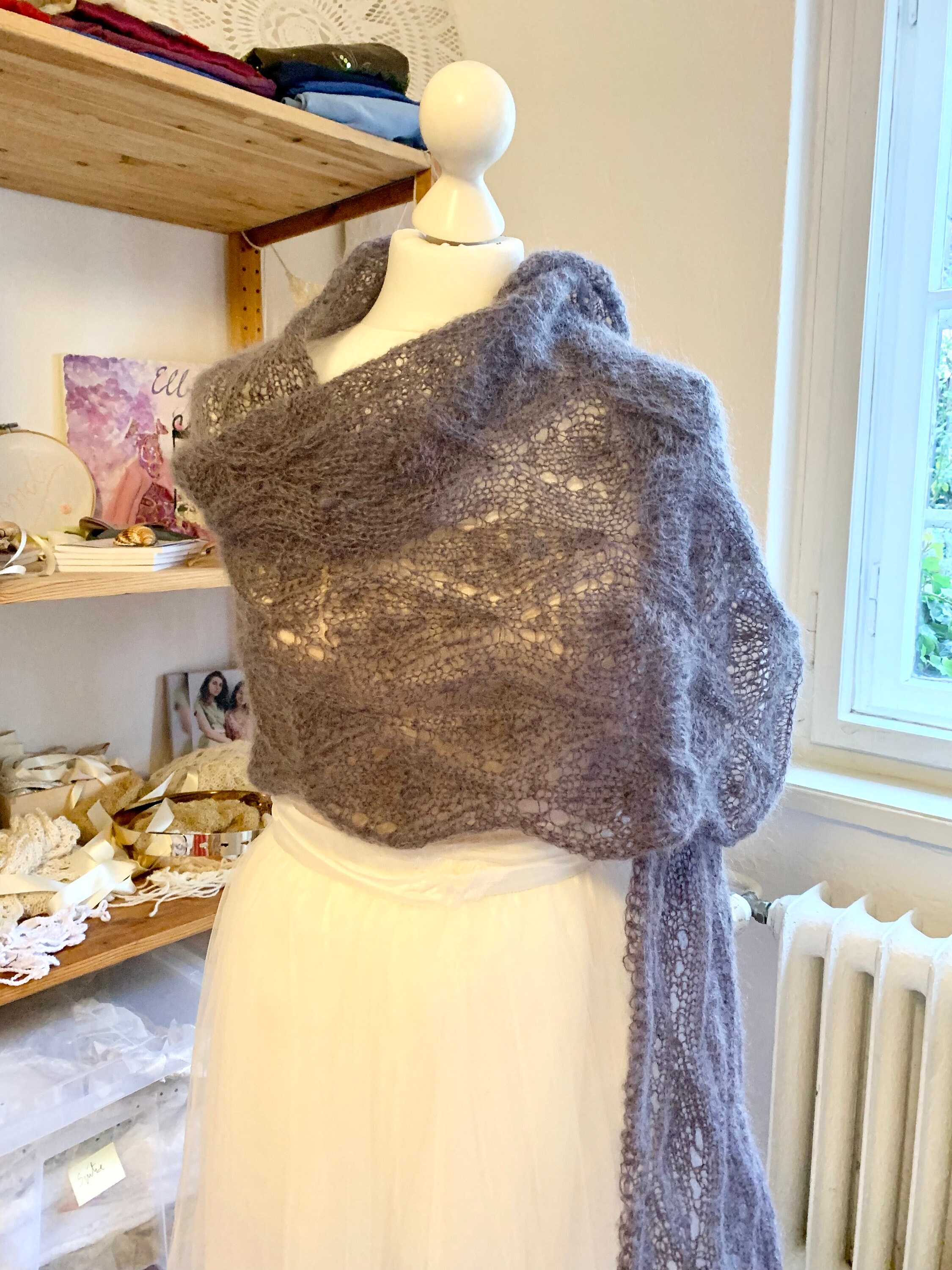 Bridal scarf "Elbfee-scarf"
