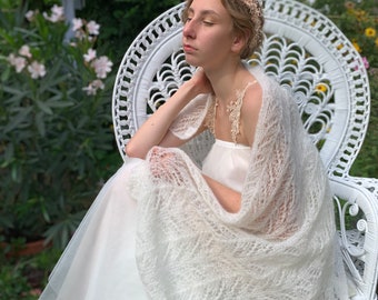 Bridal scarf &quot;Elbfee-scarf&quot;