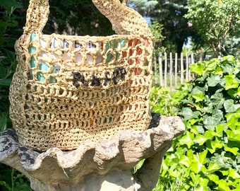 Tasche "Raffia"