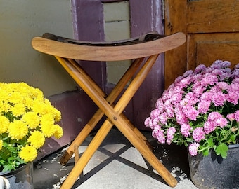 Yugoslavian Folding Milking stool