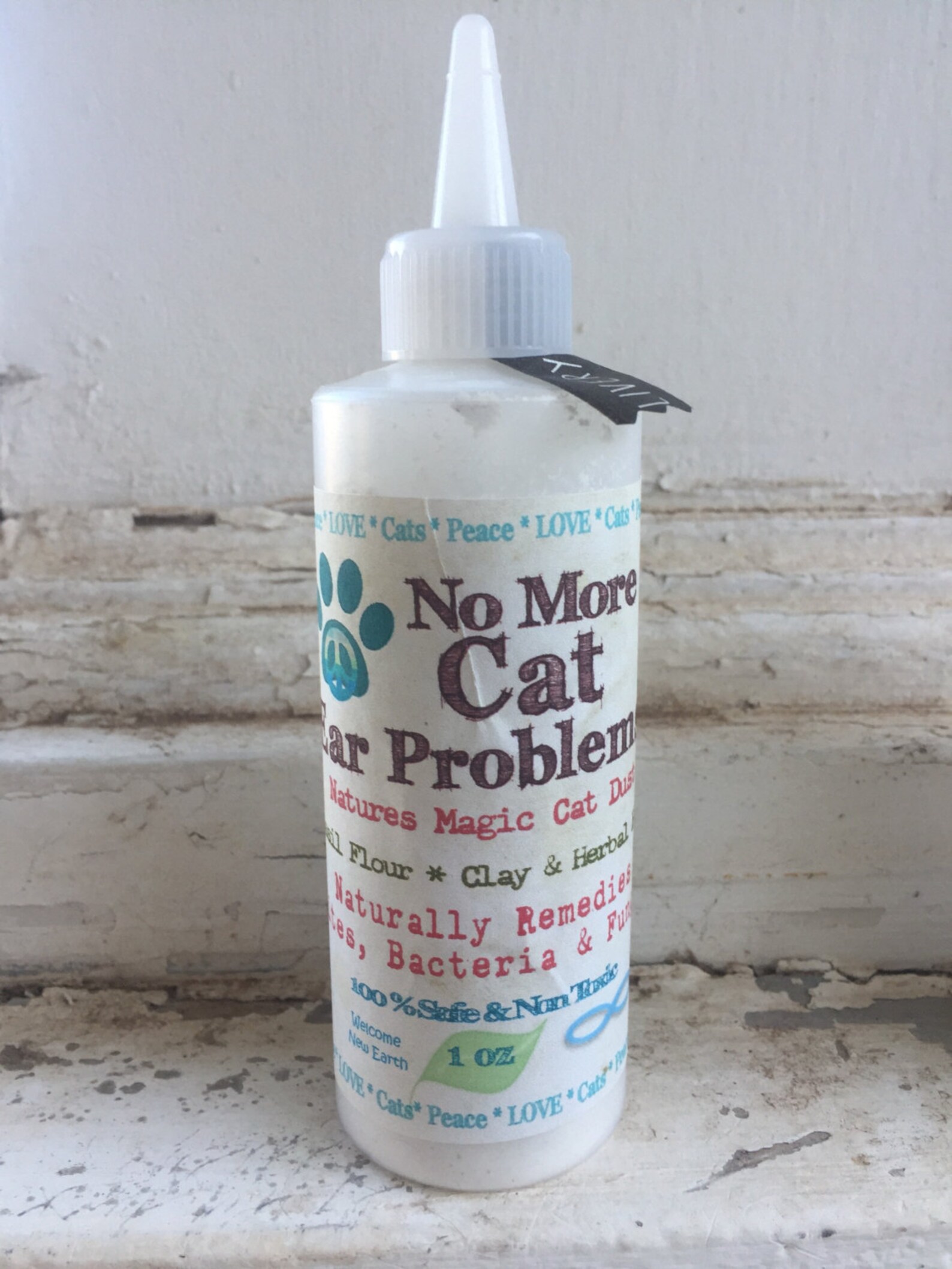 All Natural Cat and Kitten Ear Powder and Ear Mite Remedy Cat Etsy