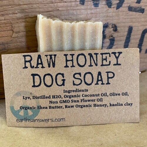 Moisturizing Raw Honey Goat Milk Dog Soap Dog Shampoo Bar - Etsy