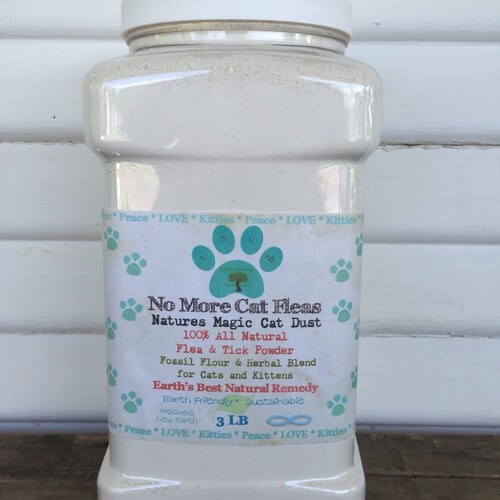 Bulk 3lb No More Cat Fleas Flea and Tick Powder Treatment and Etsy