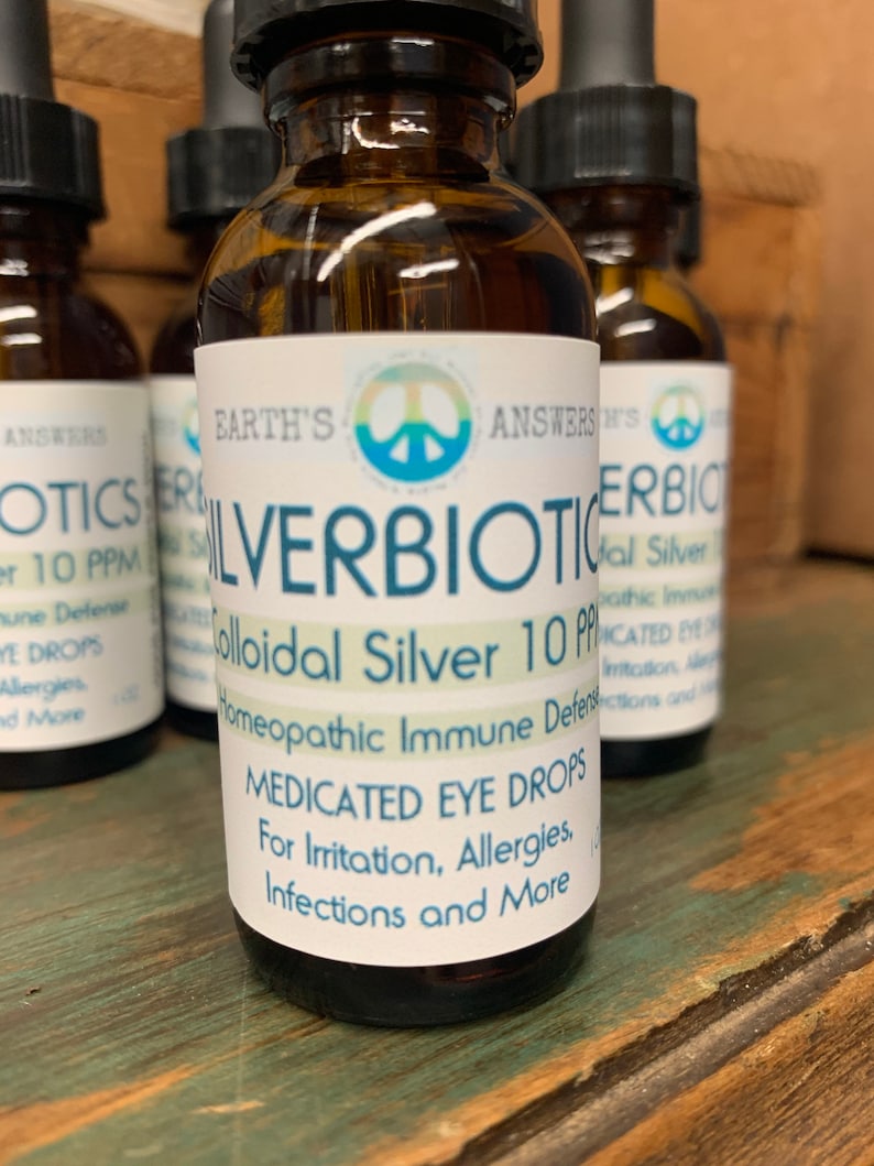 Colloidal Silver Eye Drops for Dogs and Cats Etsy