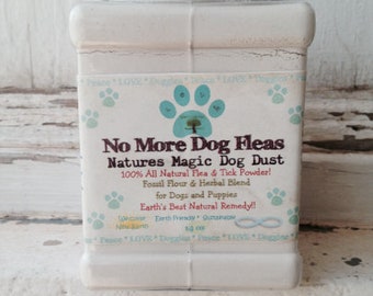 No More Dog Fleas 14 oz All Natural Flea and Tick Treatment for Dogs and Puppies