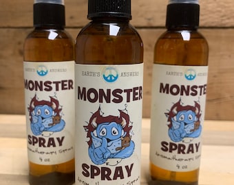 All Natural Monster Spray for Kids and Adults, Bedtime Aromatherapy for Relaxation