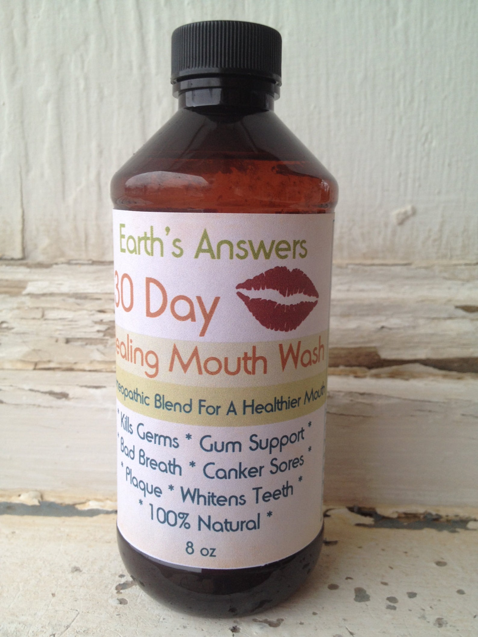 Gum Healing Peppermint Herbal Mouthwash and Chocolate Mint Etsy