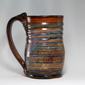18oz stoneware pottery mug (T20)