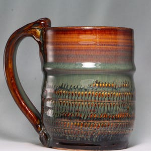 12oz pottery tea cup, pottery mug (C3)