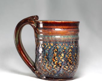 8oz pottery mug (S71)