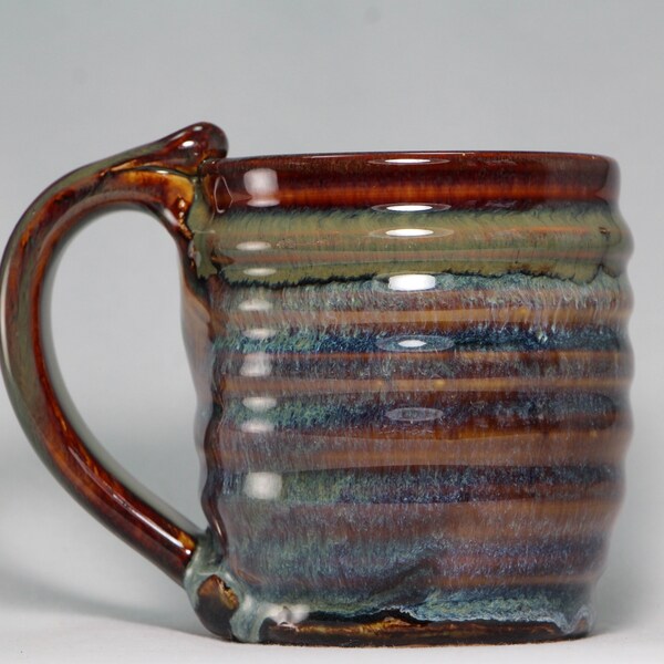 8oz pottery mug (M66)
