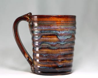 large 18oz pottery mug (S82)