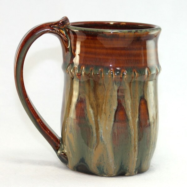 Stoneware pottery mug 14oz