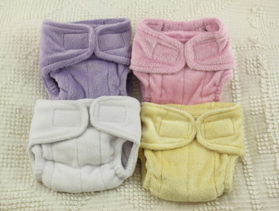 PREEMIE Plumpie Rumpie minky//fleece silicone diaper for reborn baby doll kits!