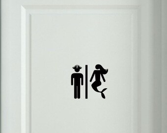 Fitness Toilet Sign Bathroom Sign Toilet Sign Door Sticker - Etsy