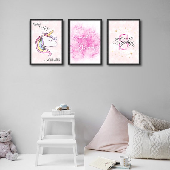 baby girl unicorn room