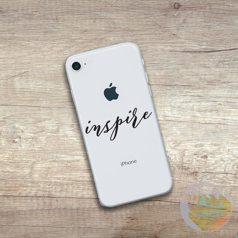 Inspire iPhone Sticker iPhone Decal iPhone Sticker Smartphone Etsy