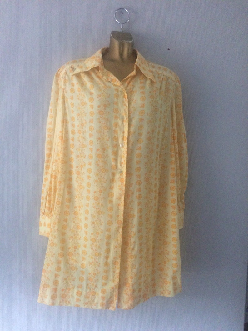 Vintage hot pant shorts /& matching oversized shirt size UK 8