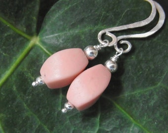 Coral earrings pink earrings bridal earrings earrings gifts for her delicate schmck pink coral