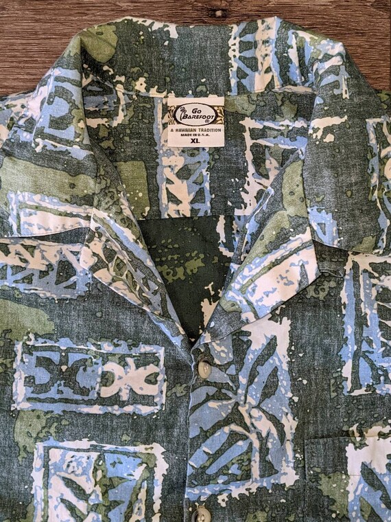 Vintage Holstein Tropical Sunset Hibiscus And Palm Tree Hawaiian Shirt HO5368 main image 1