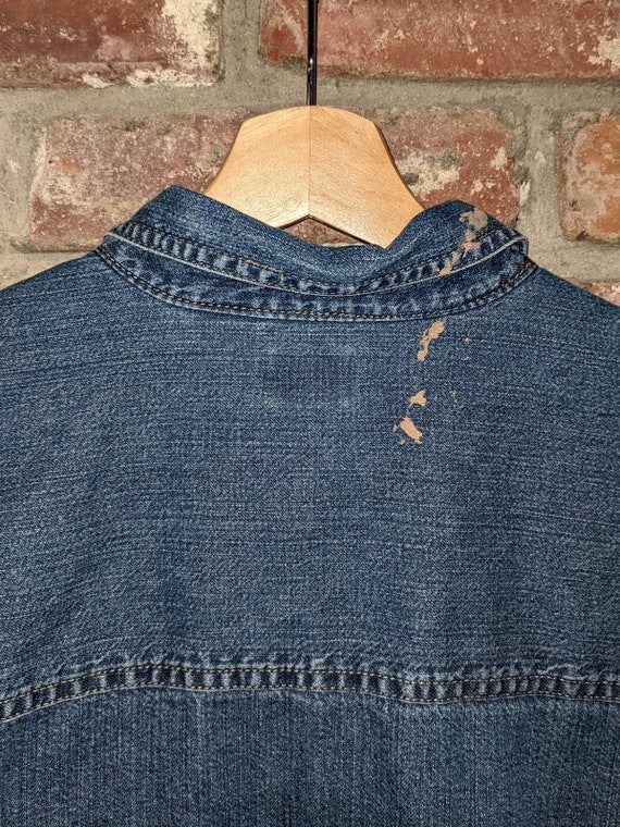 Levi's painted denim longsleeve shirt - image 4