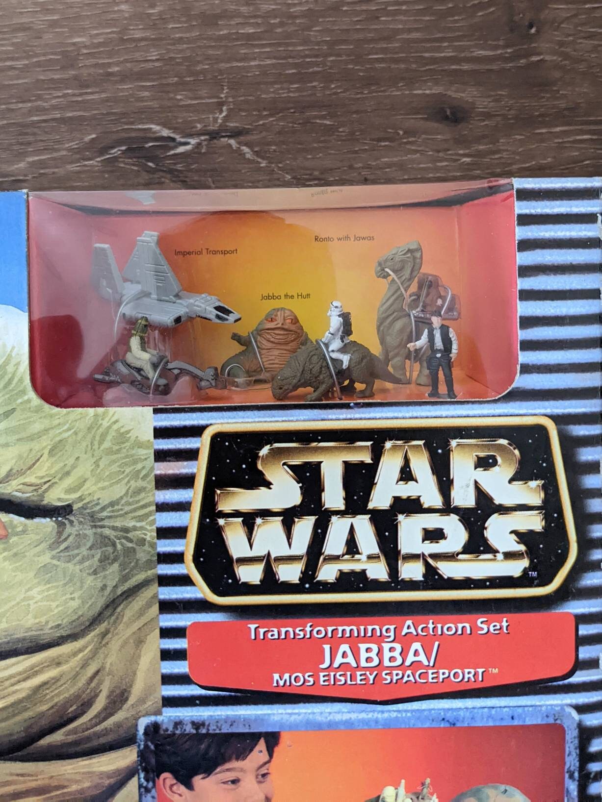 Vintage Star Wars Micro Machines Jabba / Mos Eisley Spaceport Set
