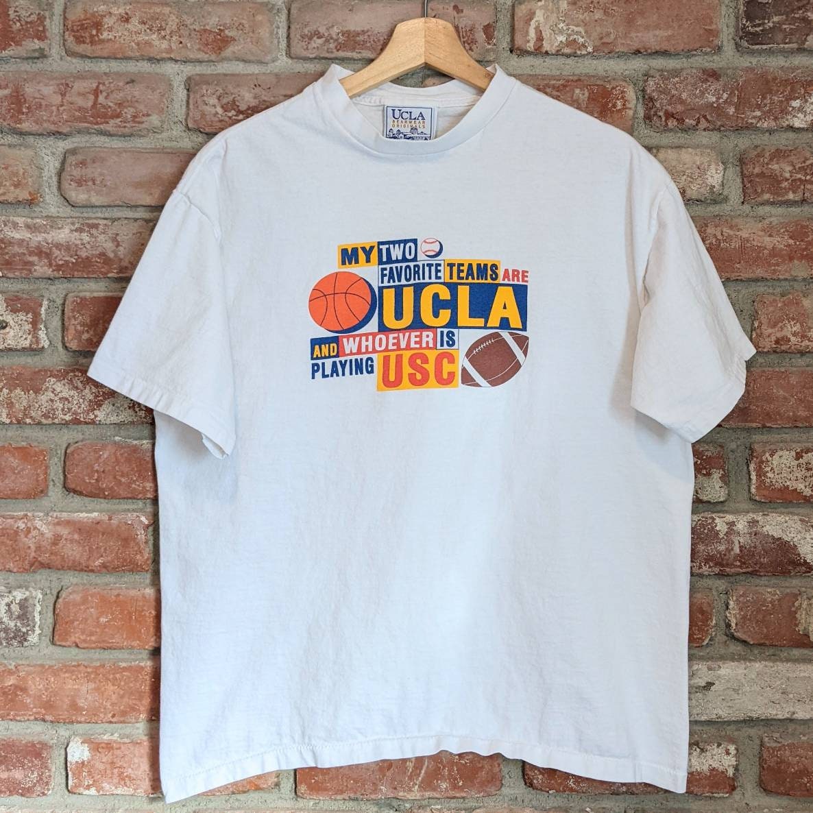 Vintage UCLA Athletics T-shirt - Etsy 