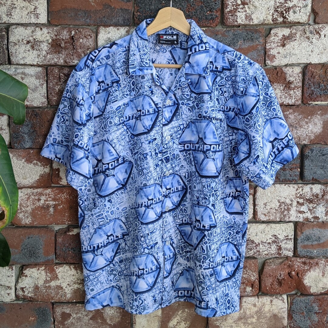 Vintage South Pole Icy Button up Shirt - Etsy
