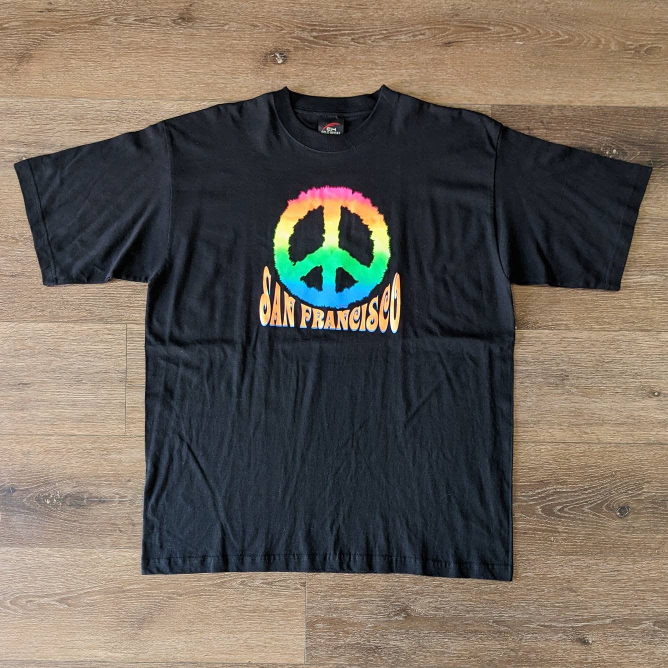 Vintage San Francisco Peace Symbol T-shirt - SIZE XL - Etsy