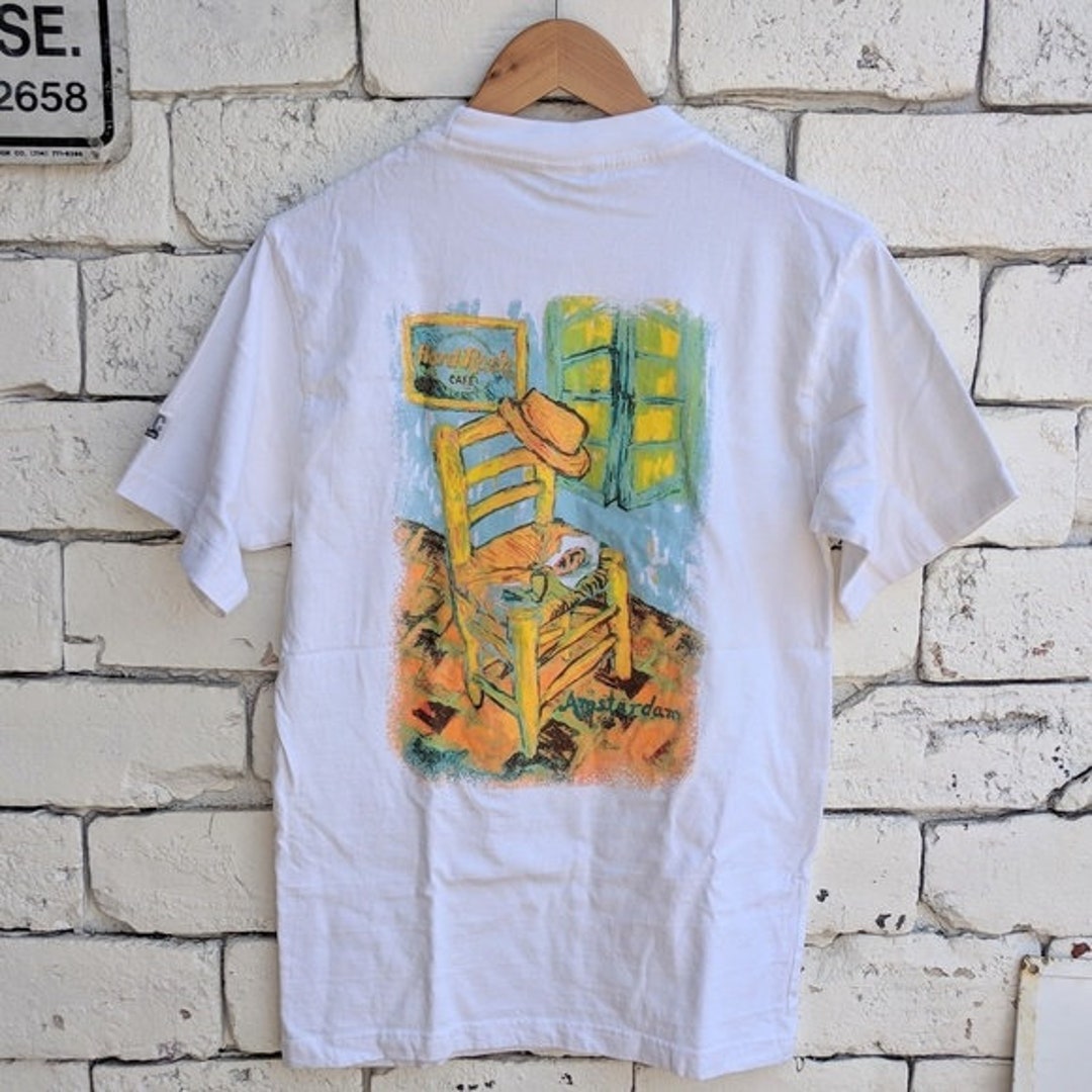 【在庫限り】 Vintage Hard Rock Cafe Amsterdam T-shirt - Etsy Norway トップス