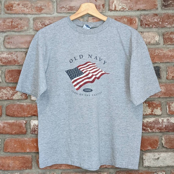 old navy flag shirt 2000