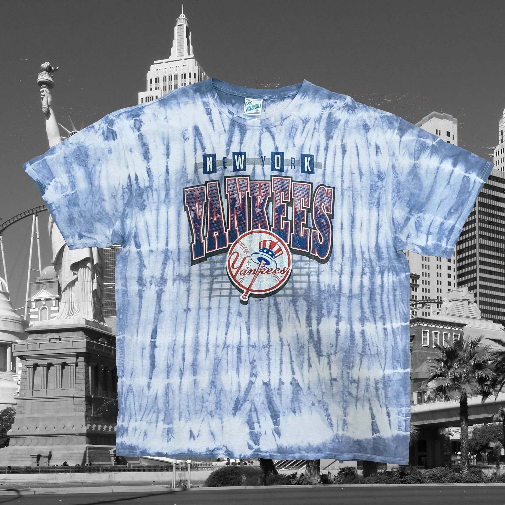 Buy 47 New York Yankees Tie-dye T-shirt Online in India 