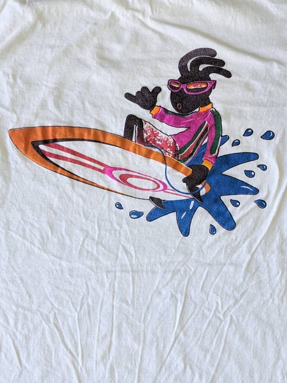 Vintage Ixtapa Zihuatanejo surfing kokopelli dest… - image 2