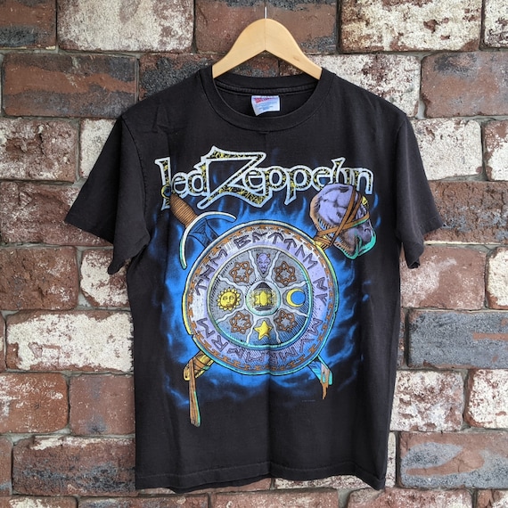 Vintage Led Zeppelin shield t-shirt