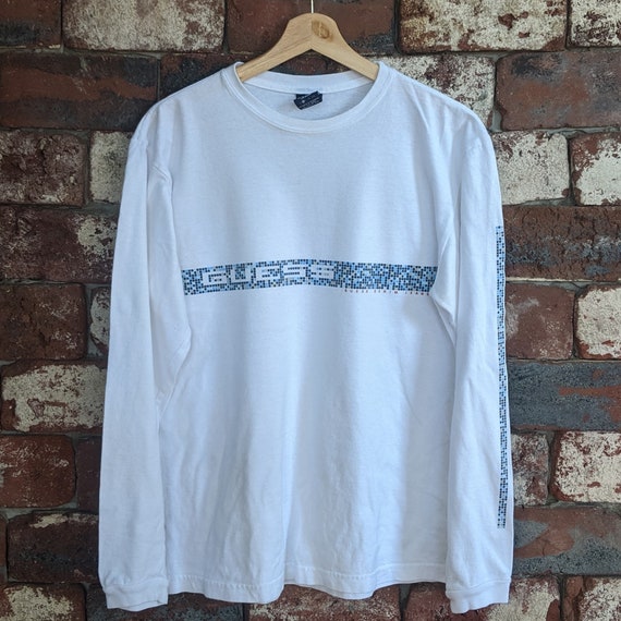 guess jeans long sleeve striped