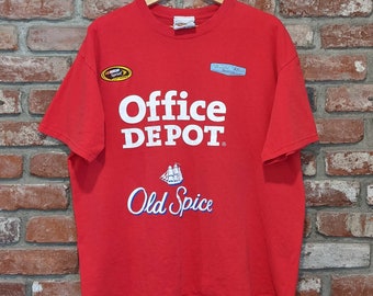 Vintage NASCAR Tony Stewart Office Depot nr. 14 t-shirt
