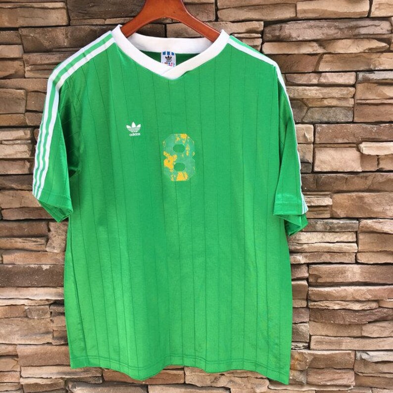 adidas green soccer jersey