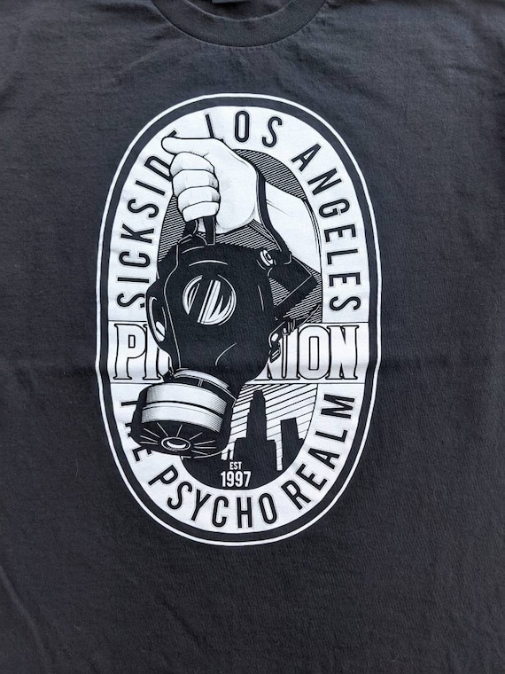 Vintage Psycho Realm Sickside Los Angeles Hip-hop T-shirt - Etsy