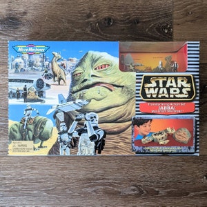 Vintage Star Wars Micro Machines Jabba / Mos Eisley Spaceport Set