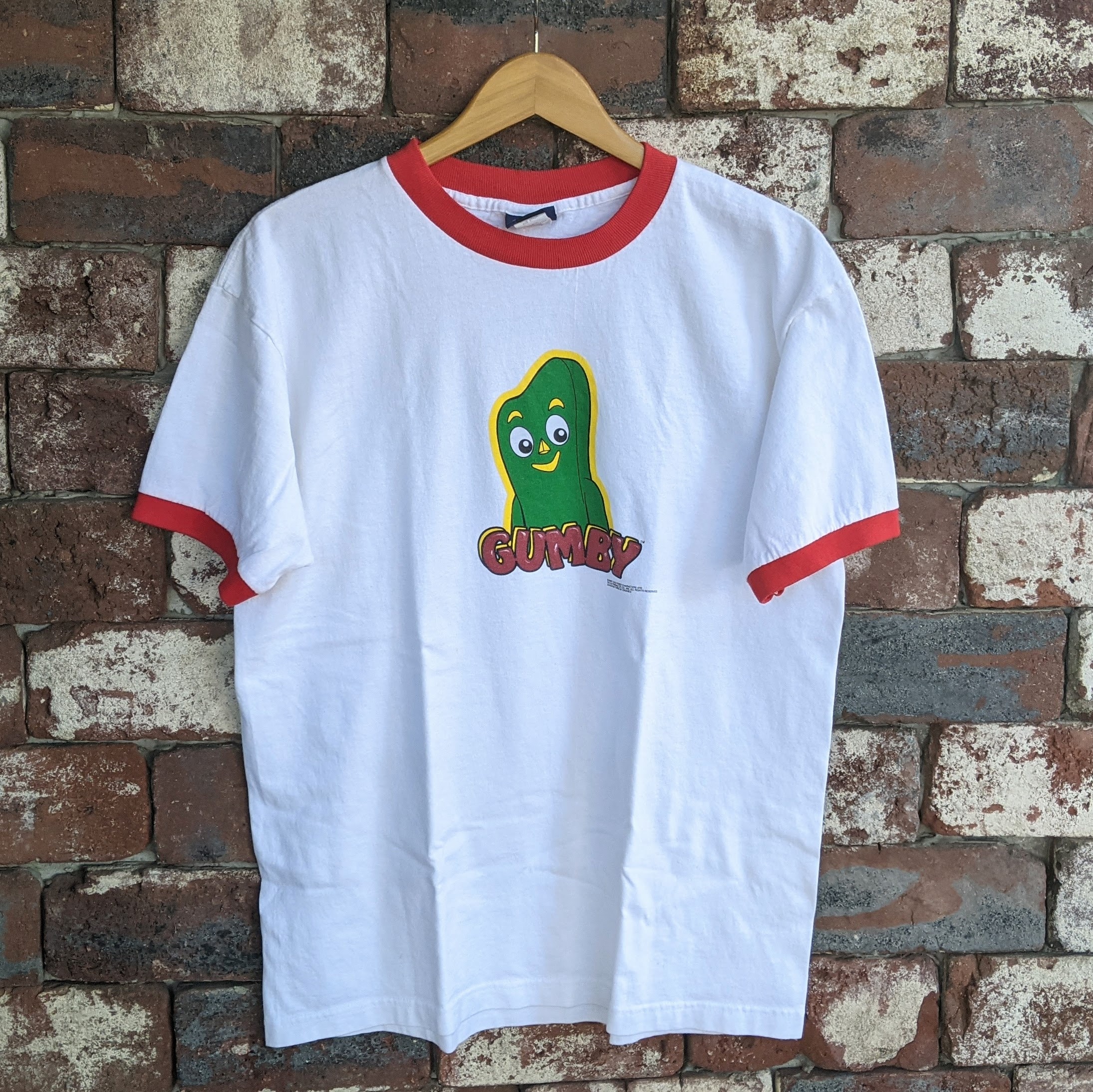 Vintage Gumby Ringer T-shirt | Etsy
