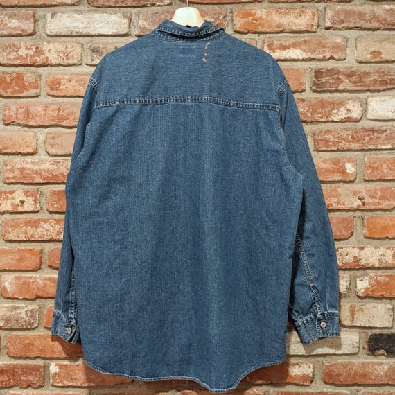 Levi's painted denim longsleeve shirt - image 6