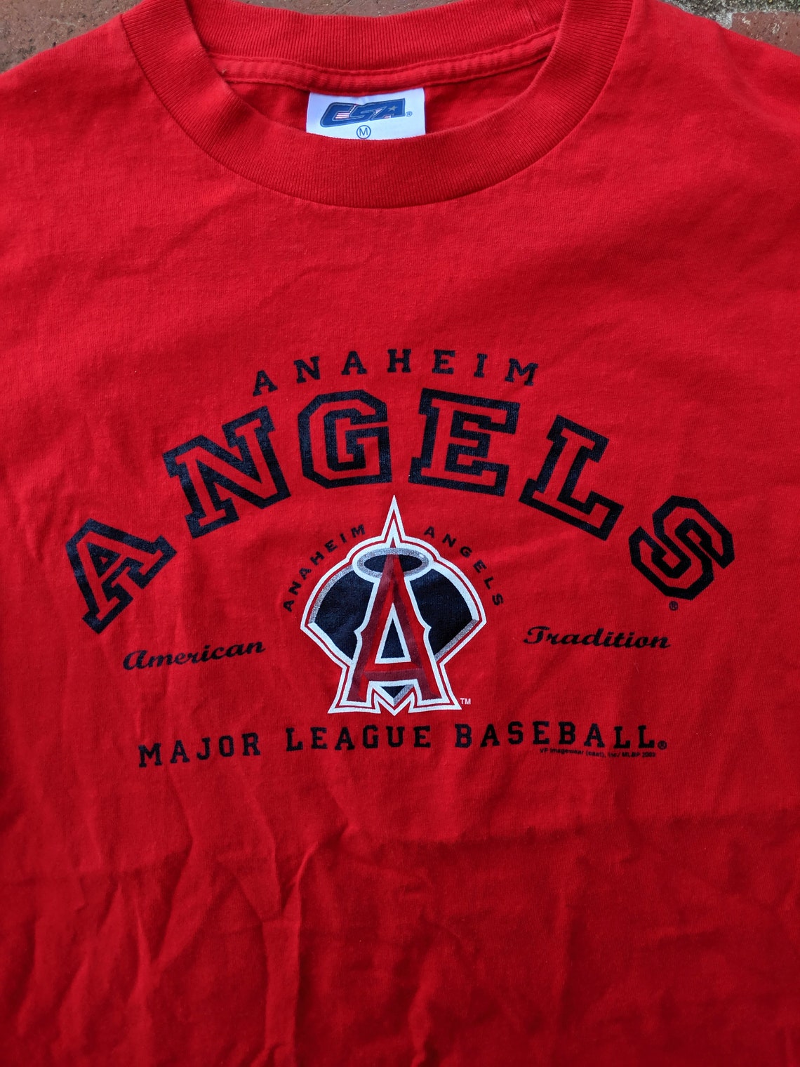 Vintage '02 Anaheim Angels baseball tshirt Etsy