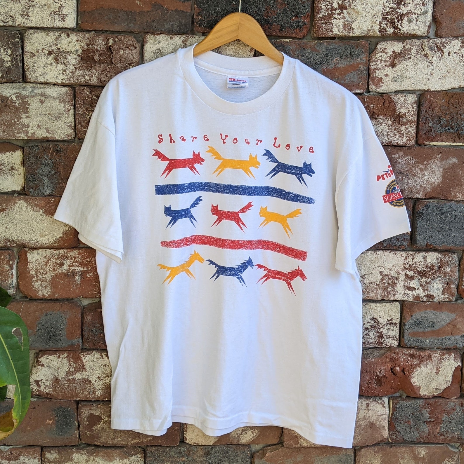 Vintage PetsMART Share Your Love tshirt Etsy