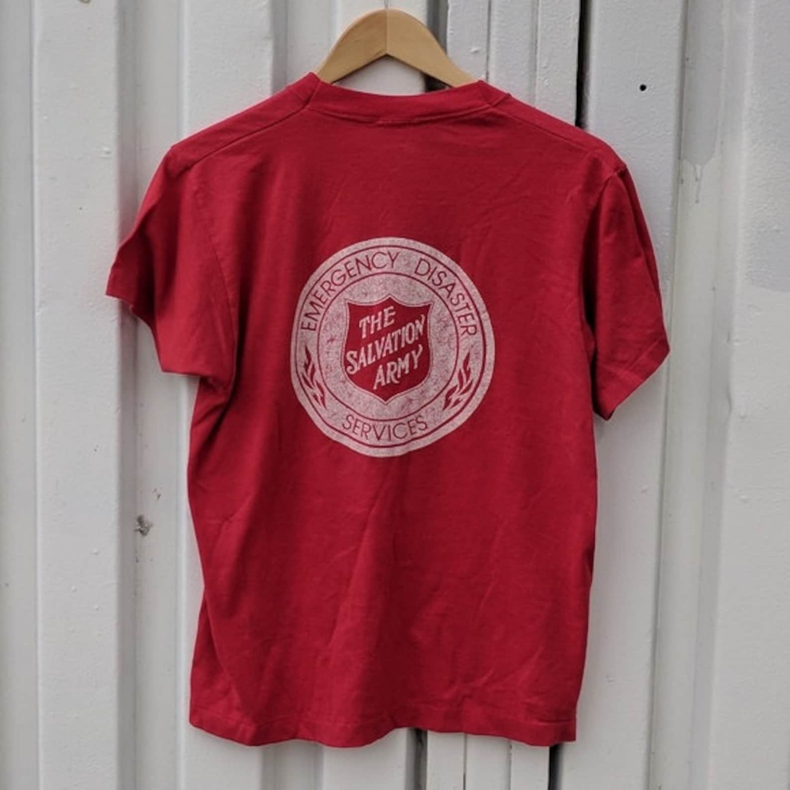 Vintage Salvation Army Tshirt Etsy