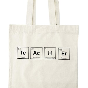 Class teacher gift - pouch - Teacher chemistry teacher