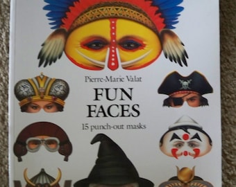 Vintage Mask Book. Vintage Books, Collectible books.
