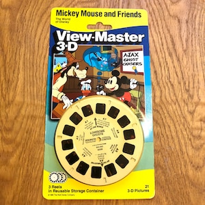 View Master 3-D. Vintage Classic 'Mickey Mouse and Friends'. #3054.